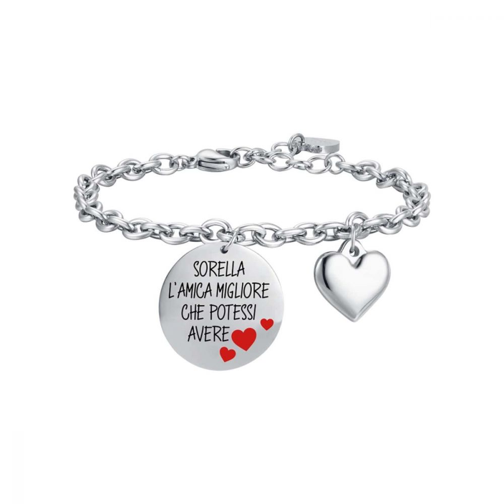 Luca Barra Bracciale Donna Acciaio 