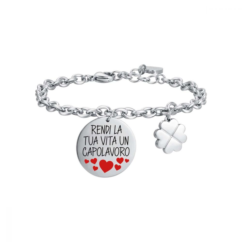 Luca Barra Bracciale Donna Acciaio 