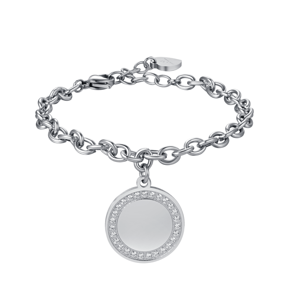 Luca Barra Bracciale Donna Piastra Per Incisione