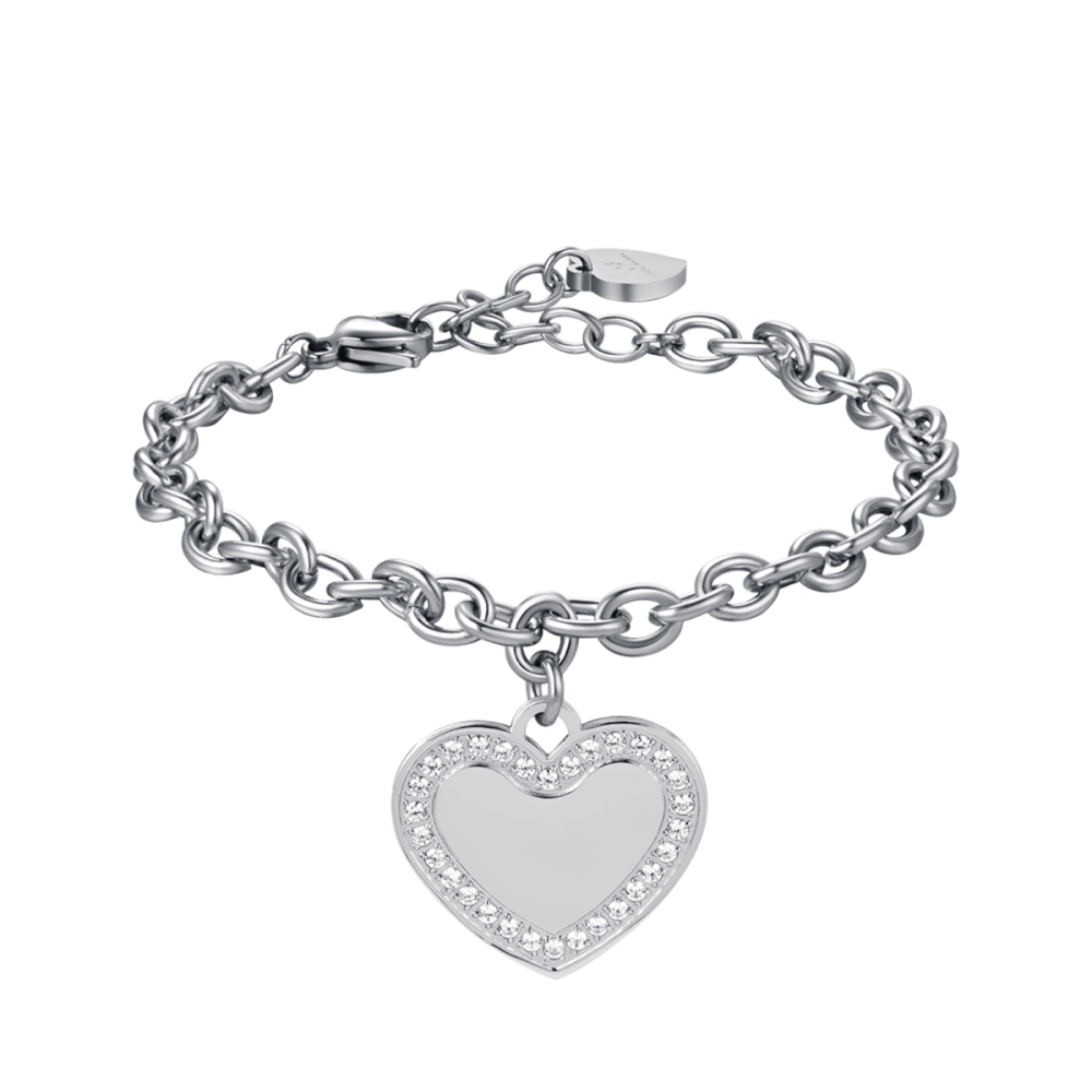 Luca Barra Bracciale Donna Cuore Per Incisione