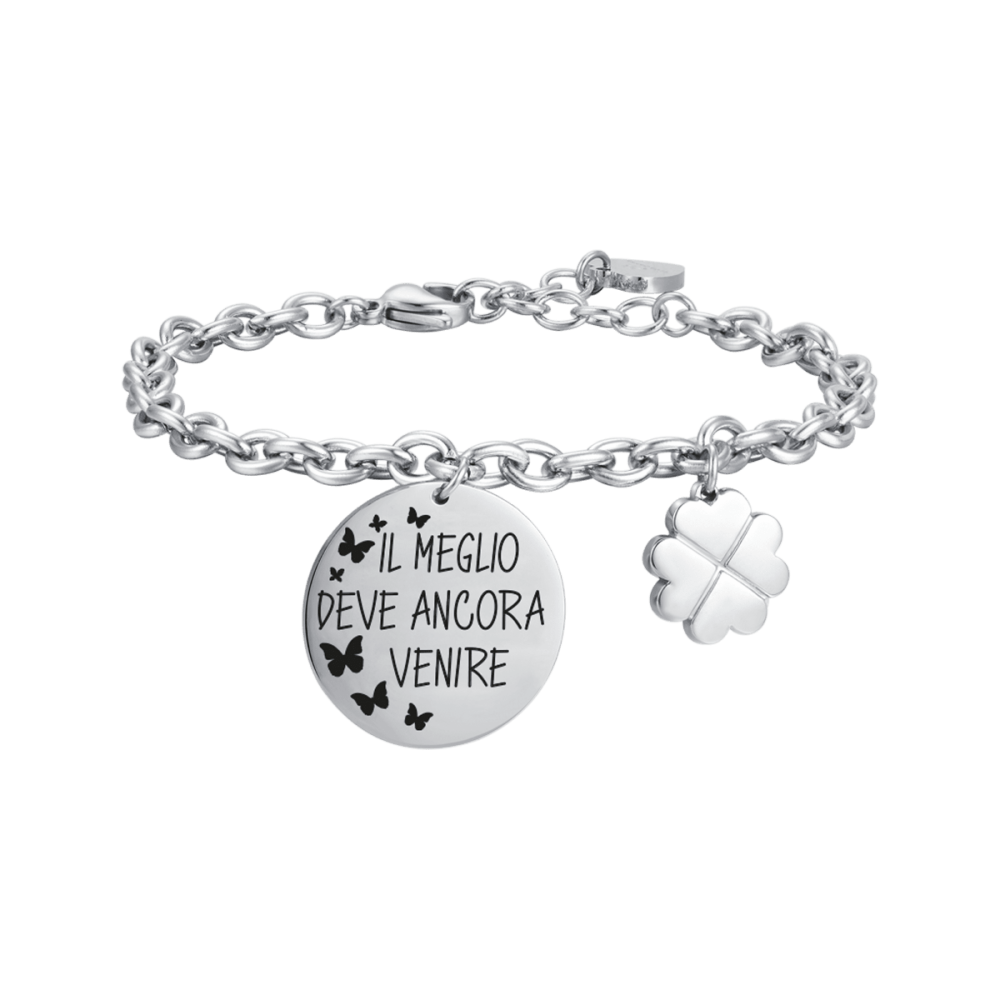 Luca Barra Bracciale Acciaio Il Meglio Deve...