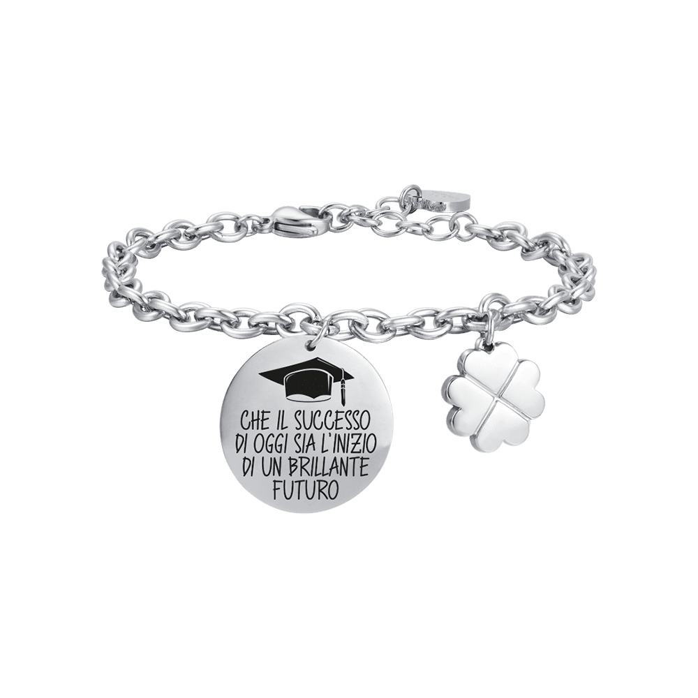 Luca Barra Bracciale Acciaio 