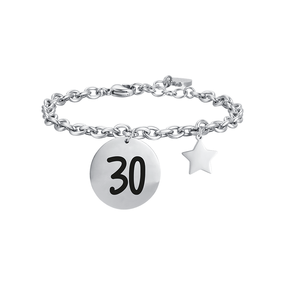 Luca Barra Bracciale Acciaio 