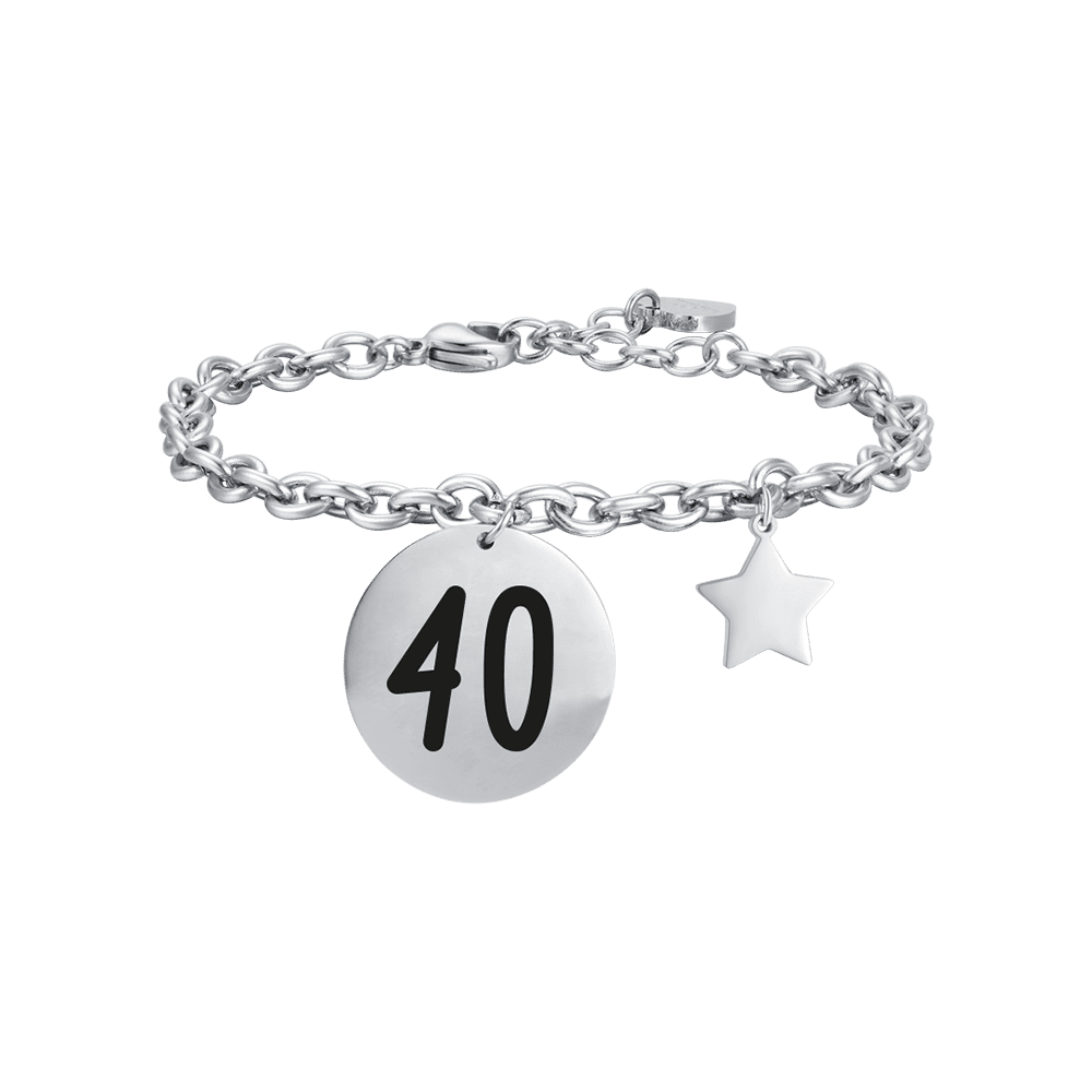 Luca Barra Bracciale Acciaio 