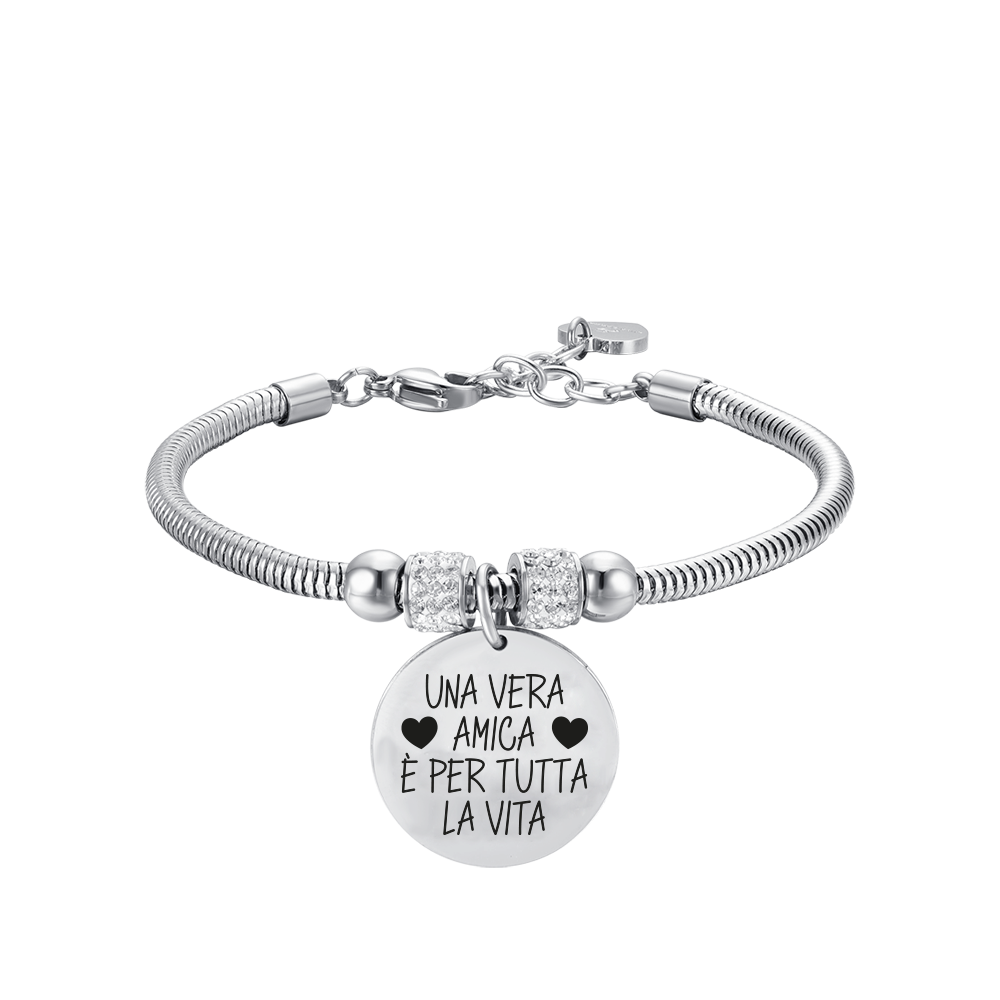 Luca Barra Bracciale Acciaio 