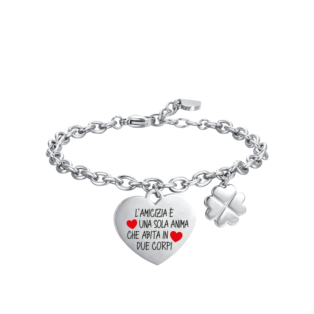 Luca Barra Bracciale Acciaio 