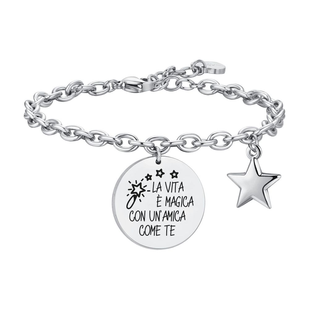 Luca Barra Bracciale Acciaio