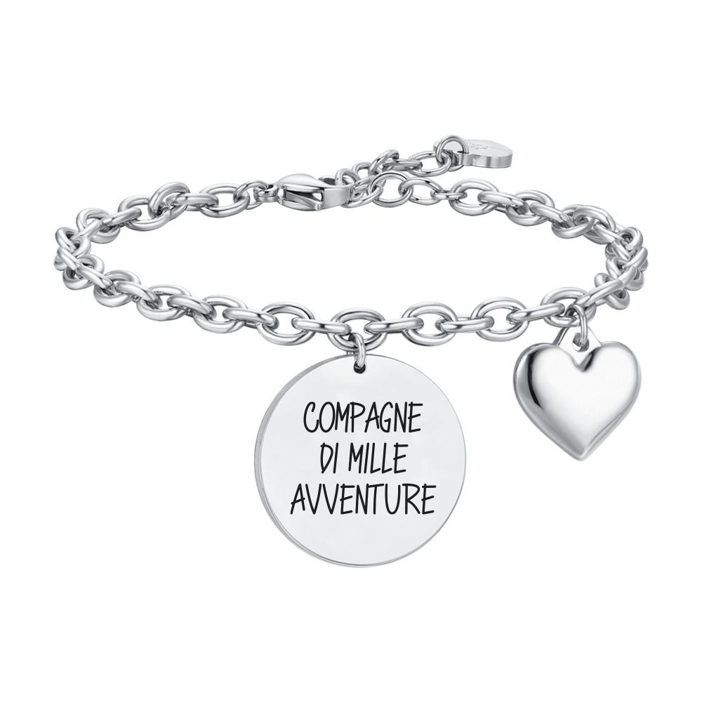 Luca Barra Bracciale Acciaio