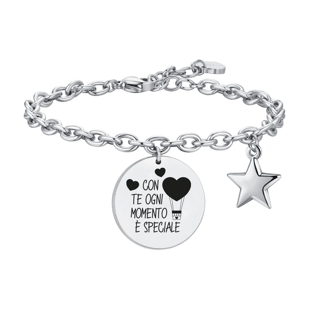 Luca Barra Bracciale Acciaio