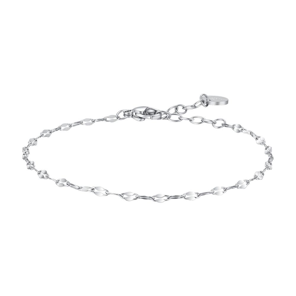 Luca Barra Bracciale Acciaio 4 mm