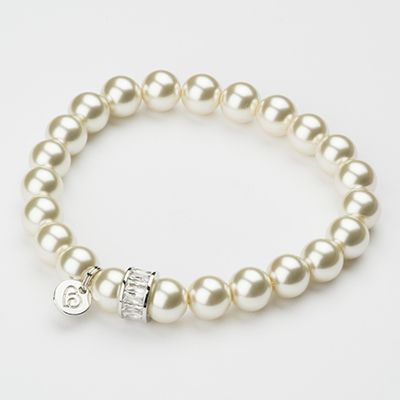 Barbieri Bracciale Elastico Perle Vetro 8mm