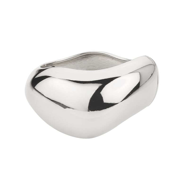 Barbieri Bracciale Ondulato Rigido Metallo