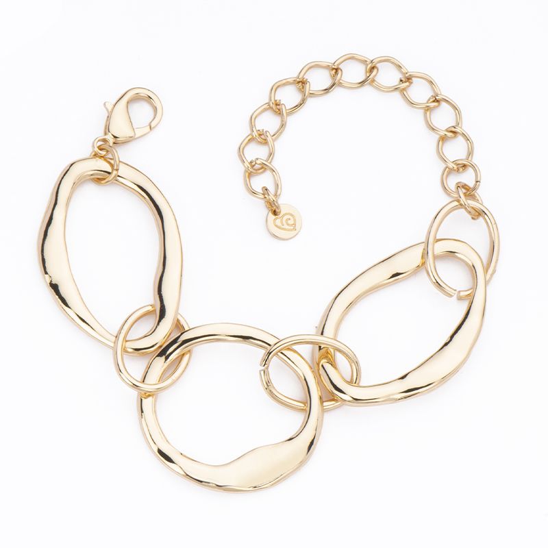 Barbieri Bracciale Anelli Metallo Gold