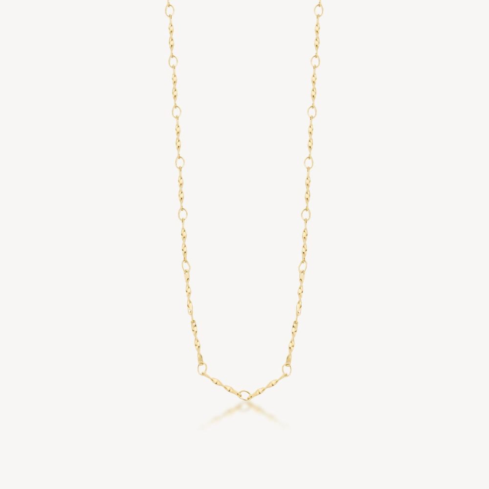 Brosway Collana Acciaio Gold ed Elementi Acciaio Essential