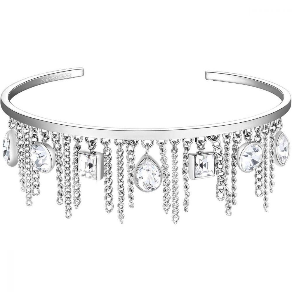 Brosway Bracciale Donna Acciaio Frange e Cristalli Rain