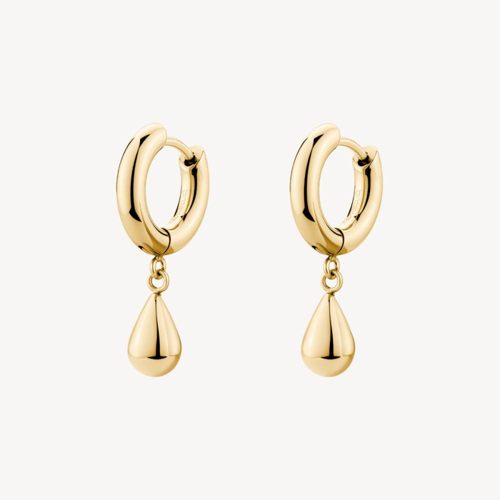 Brosway Cerchio Acciaio Gold Con Goccia Perfect