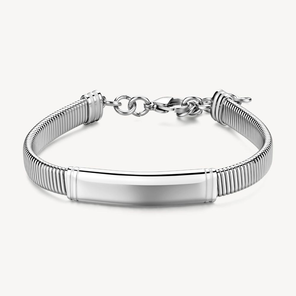Brosway Bracciale Snake Acciaio e Piastra Riptide