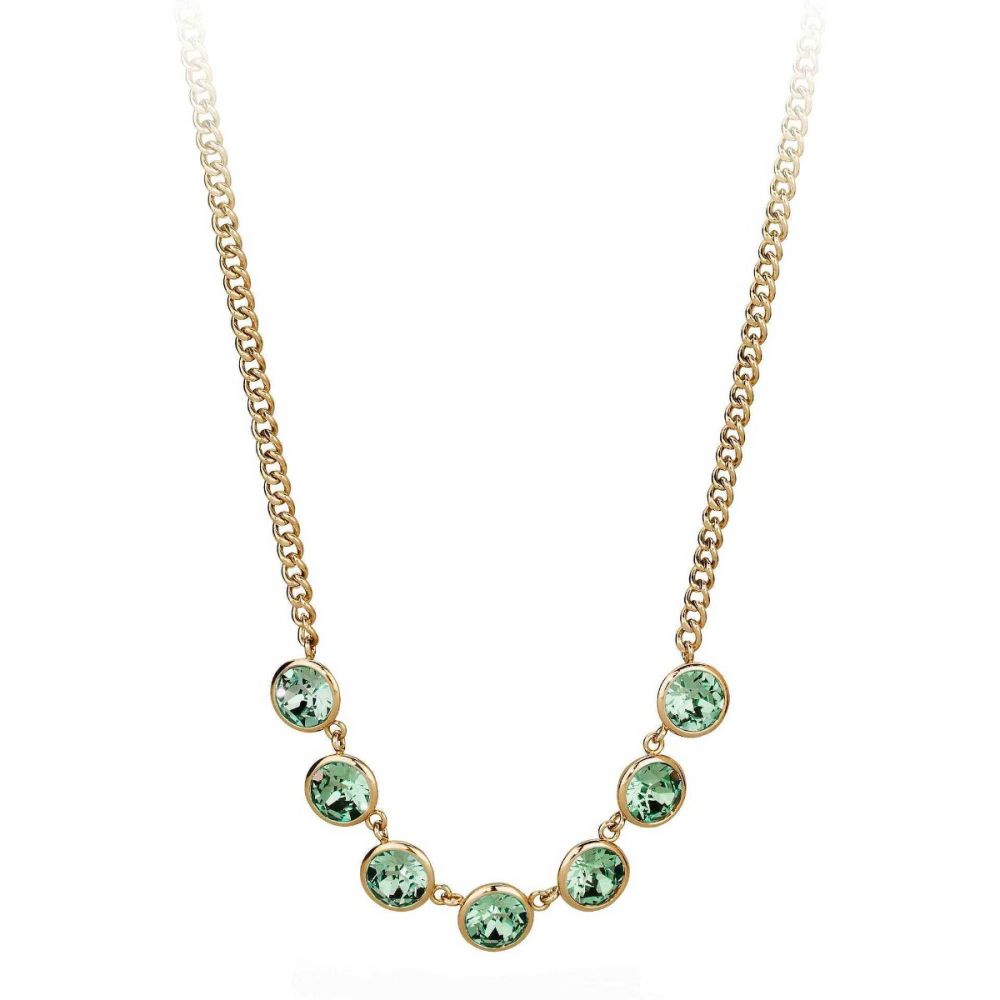 Brosway Collana Acciaio Gold Cristalli Versi N-Tring