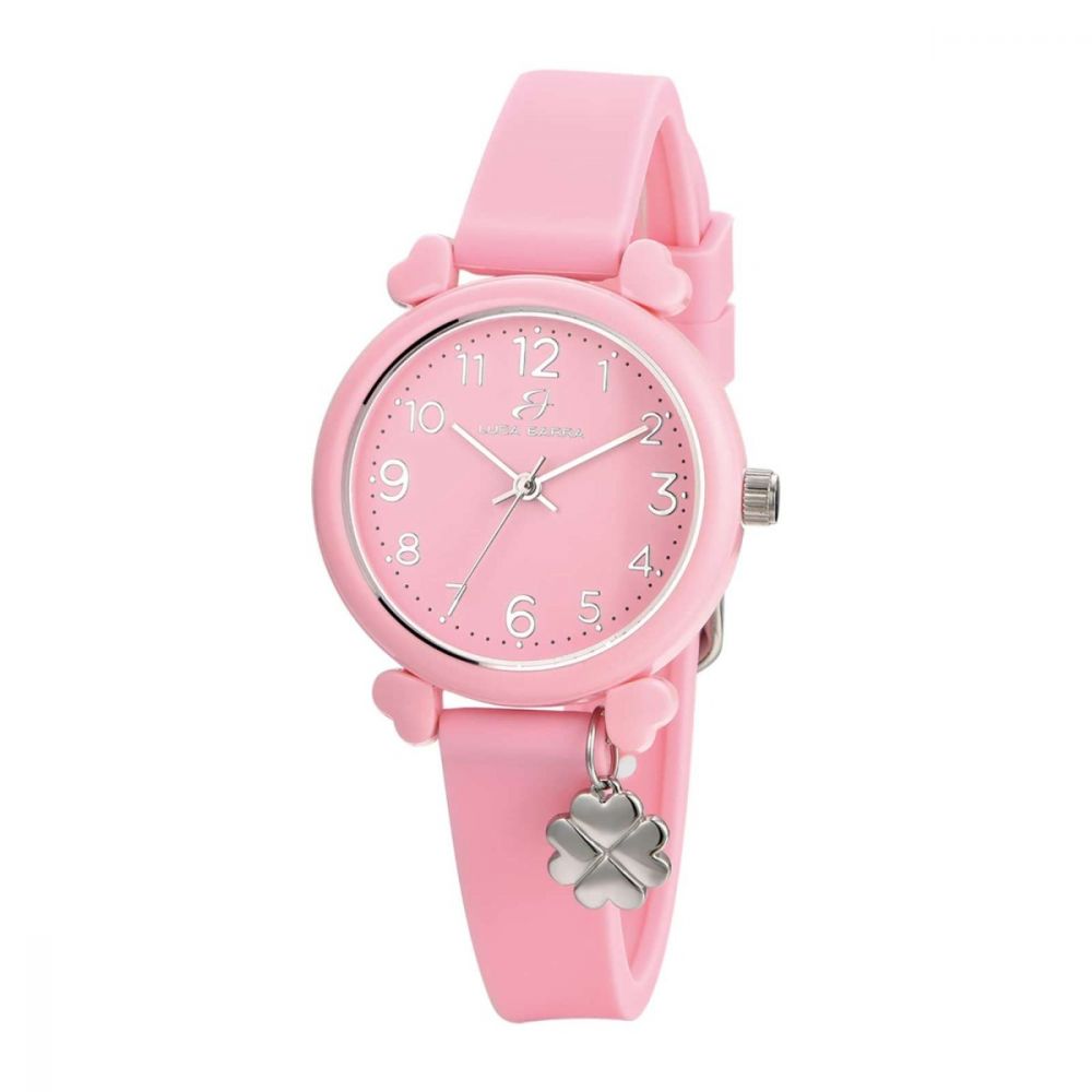 Luca Barra Orologio Solo Tempo Silicone Rosa