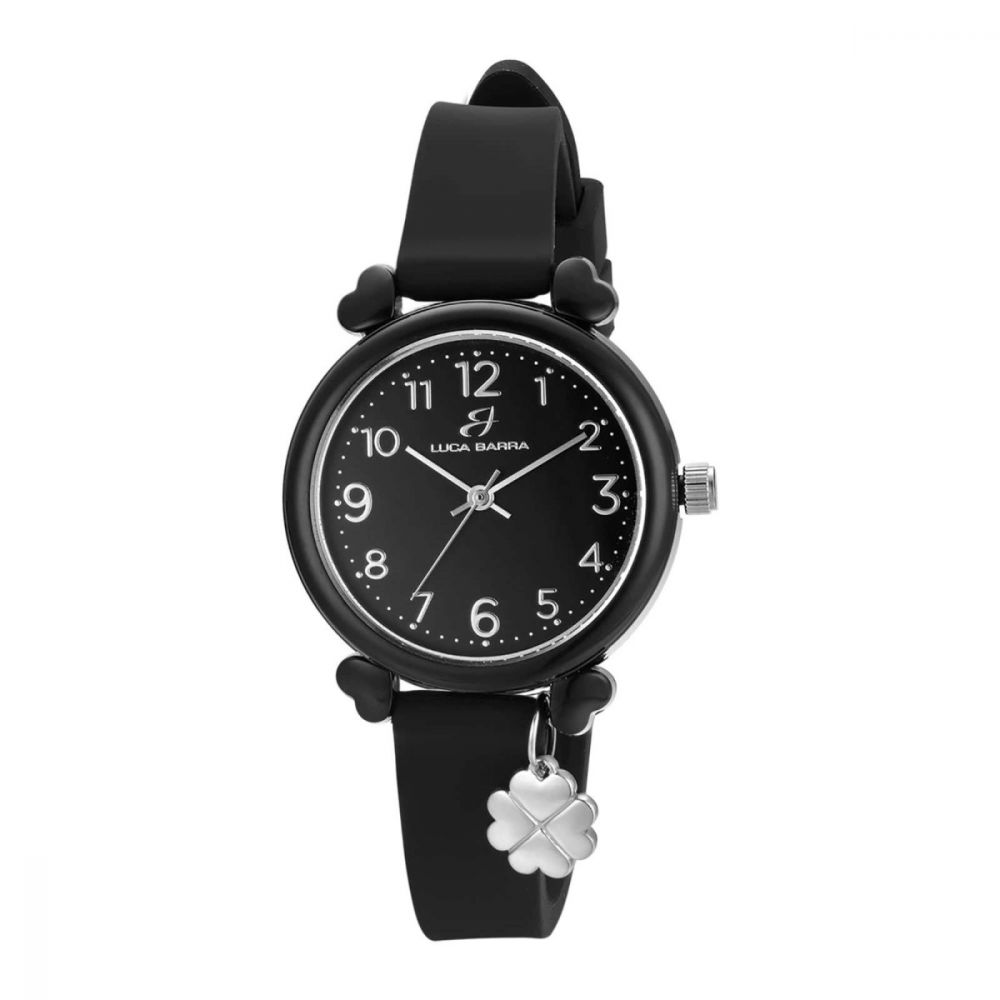 Luca Barra Orologio Solo Tempo Silicone Nero