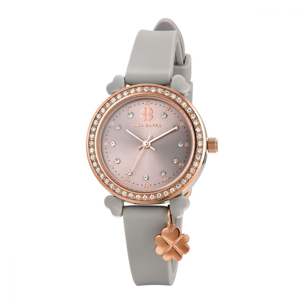 Luca Barra Orologio Solo Tempo Silicone Grigio