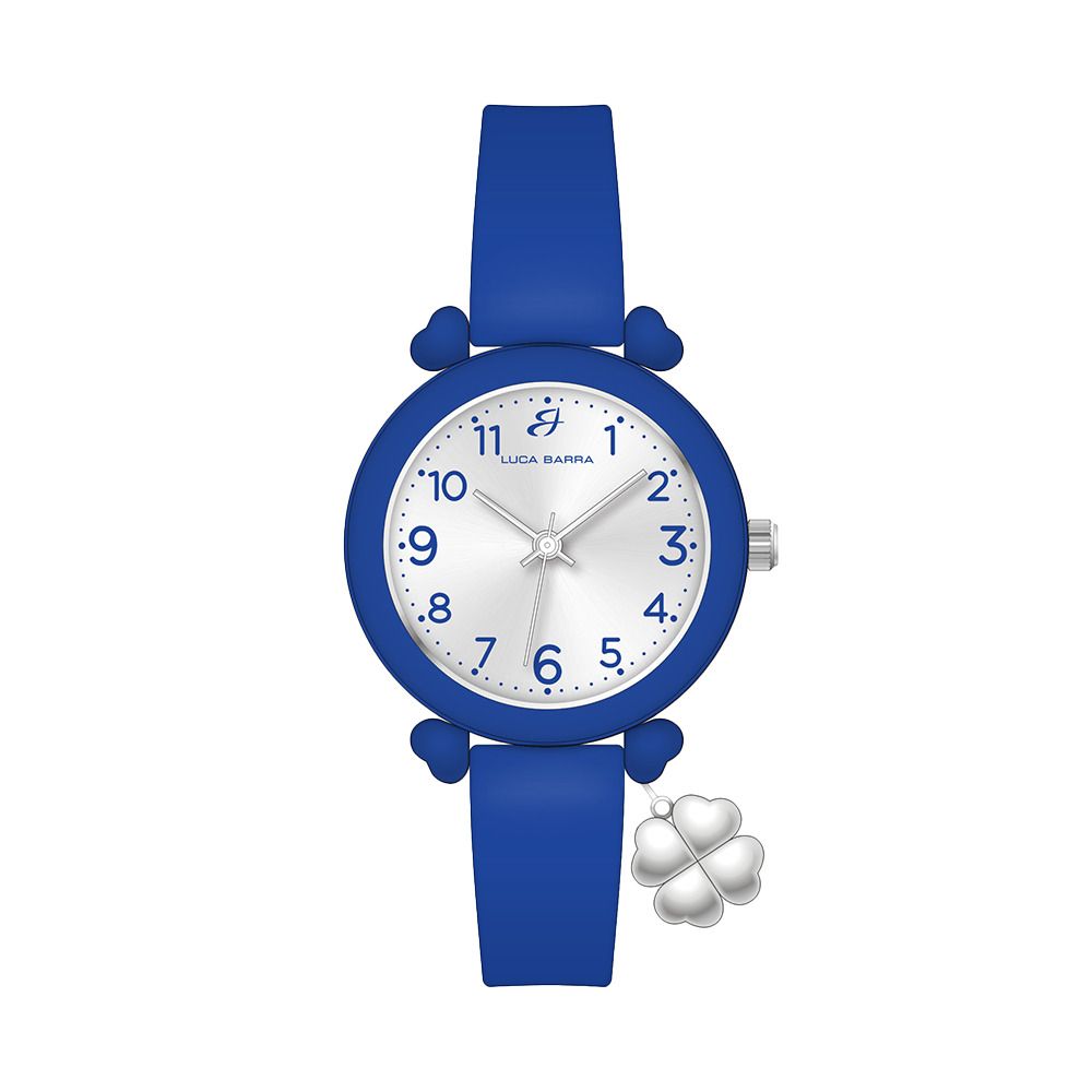 Luca Barra Orologio Solo Tempo Gomma Blu