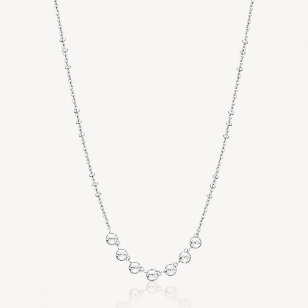 Brosway Girocollo Donna Acciaio Cristalli Bianchi Symphonia