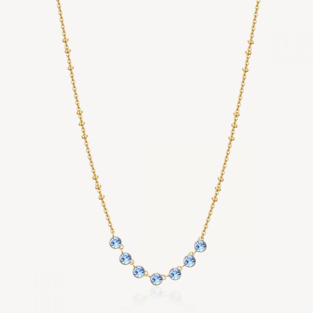 Brosway Girocollo Donna Acciaio Gold Cristalli Celesti Symphonia