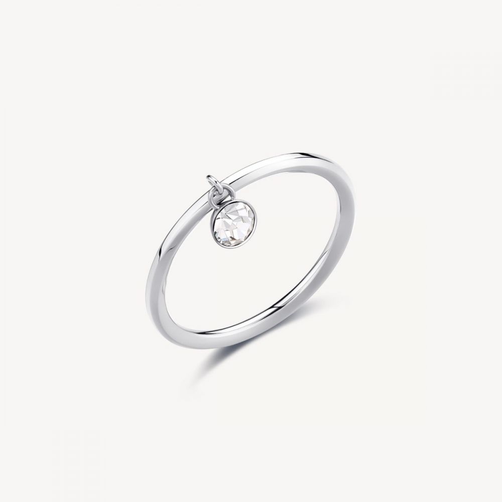 Brosway Anello Donna Acciaio Cristallo Symphonia