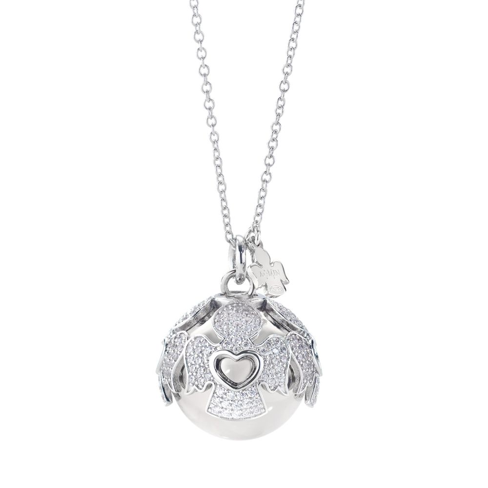 Amen Collana Chiama Angeli Argento con Angeli