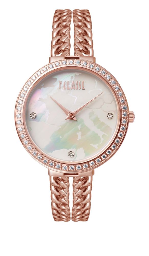 1° Classe Orologio Solo Tempo Acciaio Rosè Ceylon