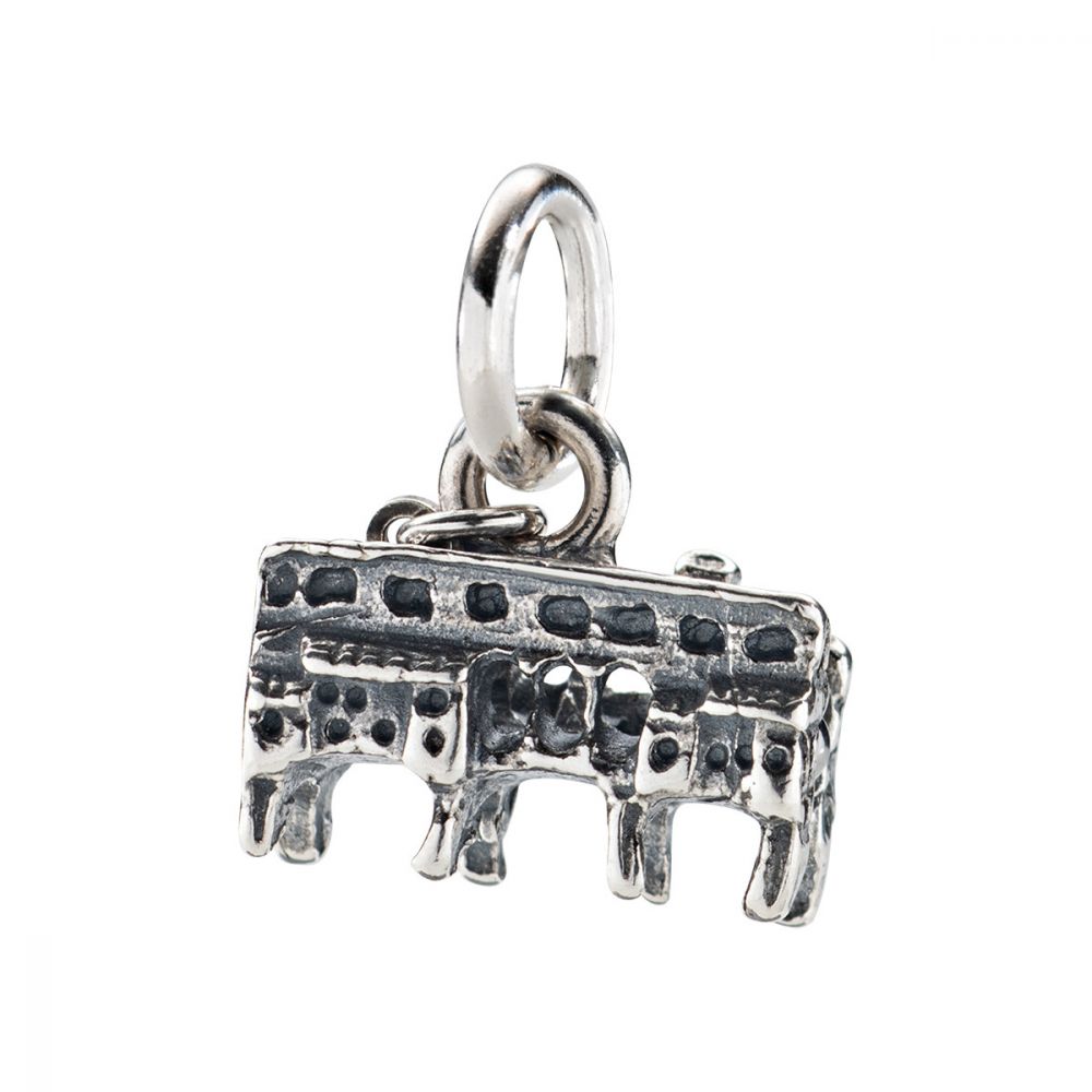 Amen Charm Donna Argento Brunito Ponte Vecchio