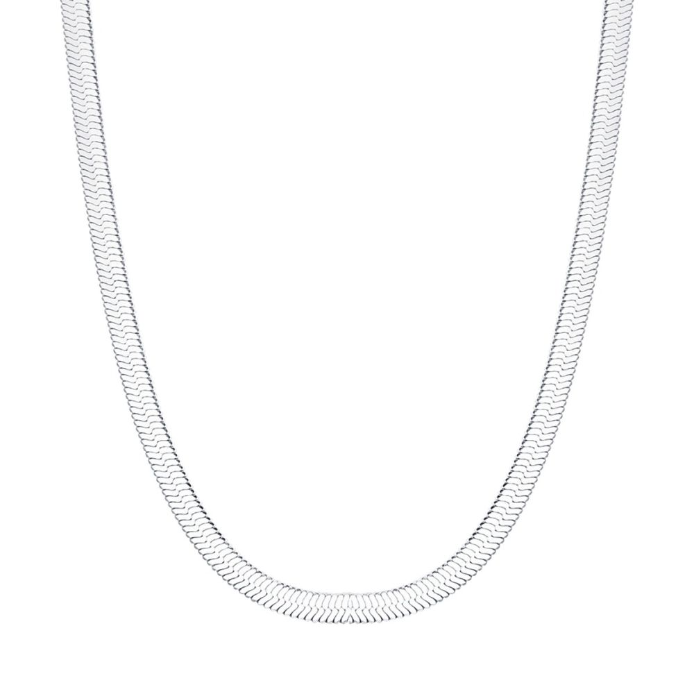 Luca Barra Collana Snake Acciaio 4 mm