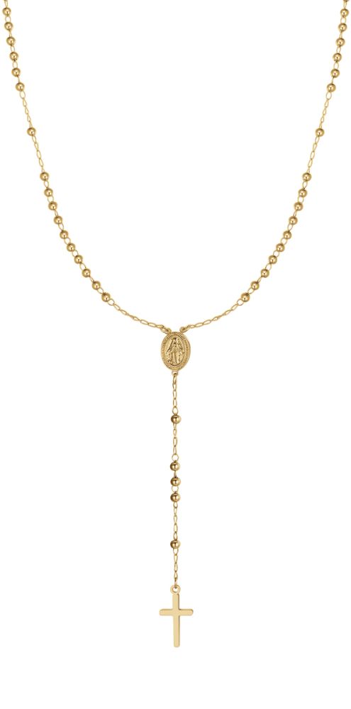Luca Barra Rosario ad Y Acciaio Gold Madonnina e Croce