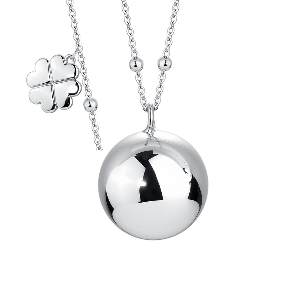 Luca Barra Collana Chiama Angeli con Quadrifoglio