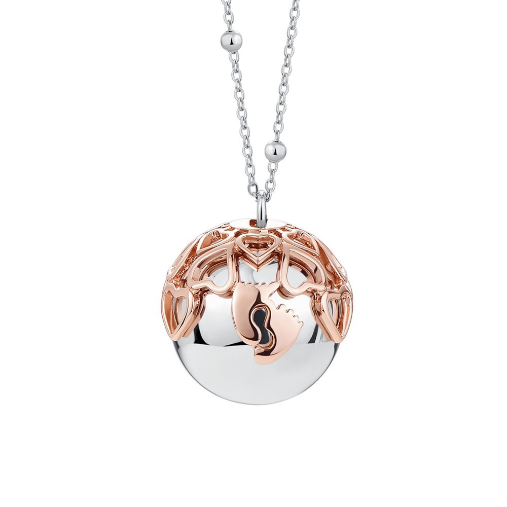 Luca Barra Collana Chiama Angeli Piedini Rosè