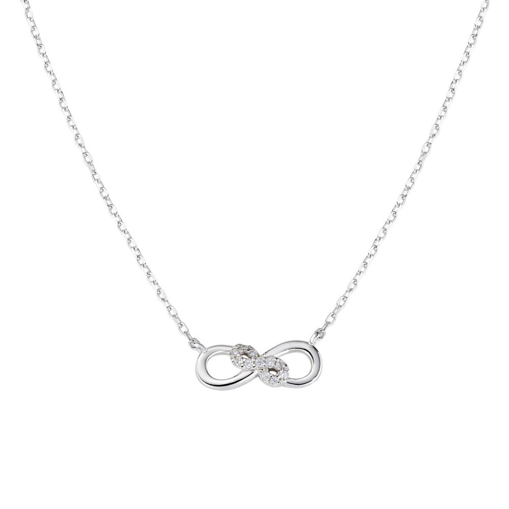 Amen Collana Argento Doppio Infinito