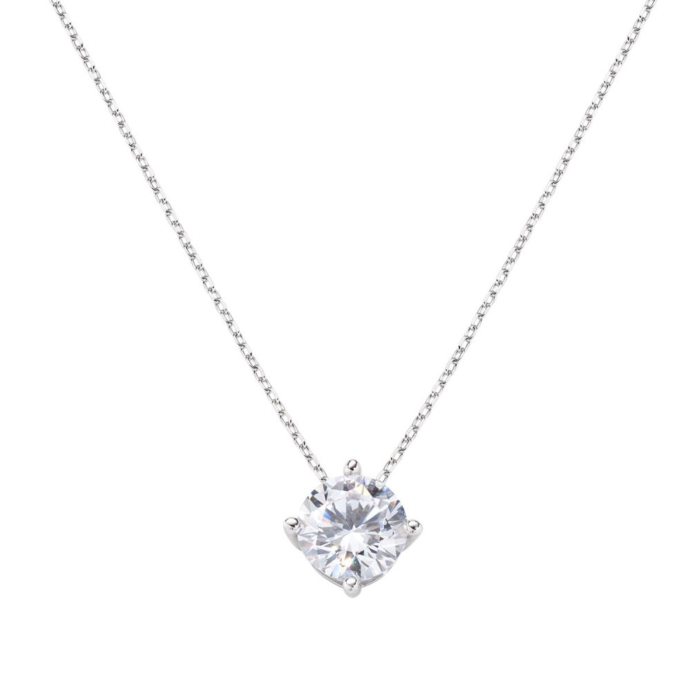 Amen Collana Argento Punto Luce 8 mm