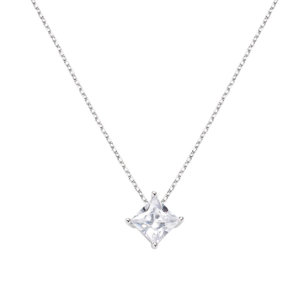 Amen Collana Argento Punto Luce 6X6 mm
