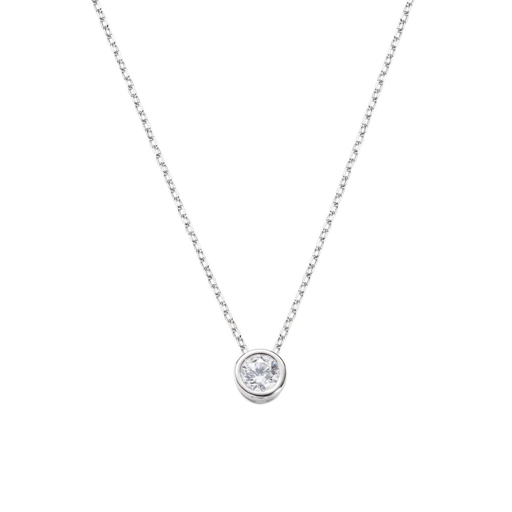 Amen Collana Argento Punto Luce 4 mm