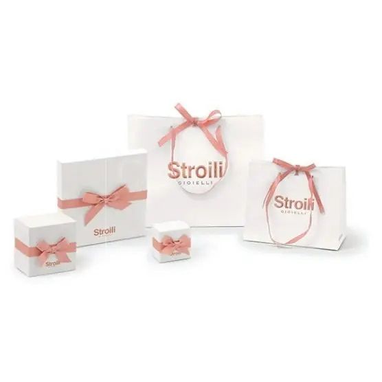 Stroili Bracciale Kids Oro Giallo 9k Cuore con Sfere Gold e Rodio