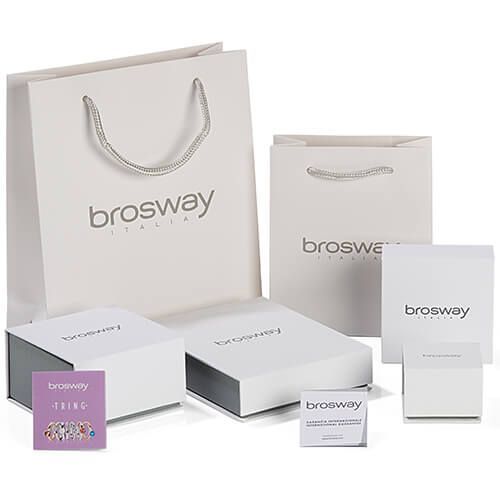 Brosway Cavigliera Acciaio Gold Pietre Turchesi Chakra