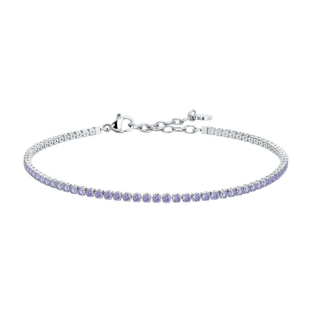 Luca Barra Cavigliera Tennis Acciaio Zirconi Viola