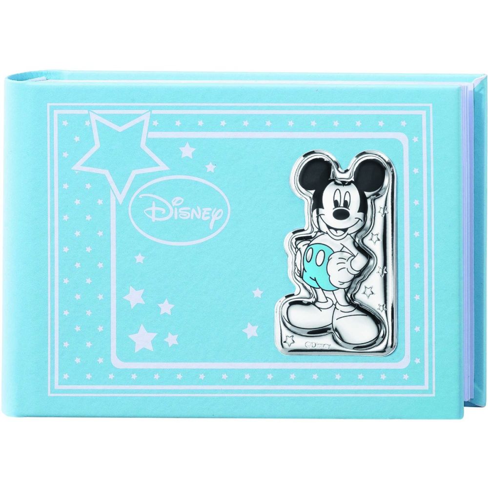 Disney Album Topolino Laminato Argento 20X15