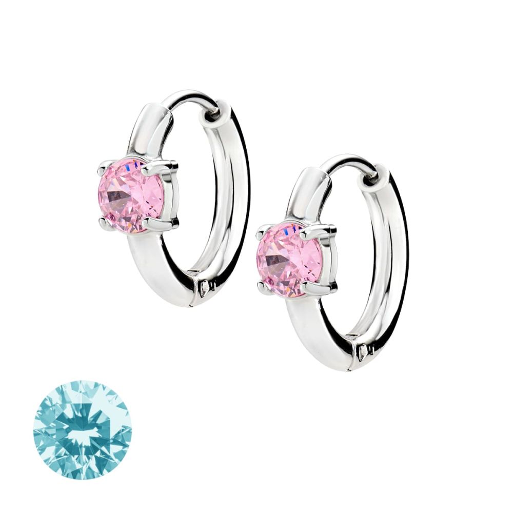 Doodle Orecchini Cerchio 10 mm Acciaio