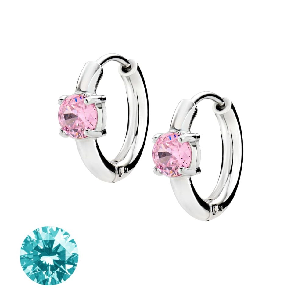 Doodle Orecchini Cerchio 10 mm Acciaio