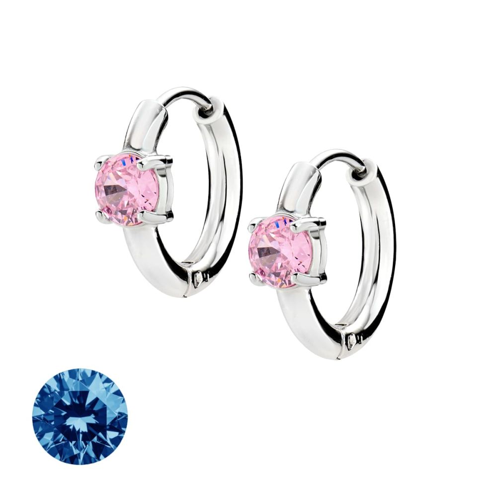 Doodle Orecchini Cerchio 10 mm Acciaio