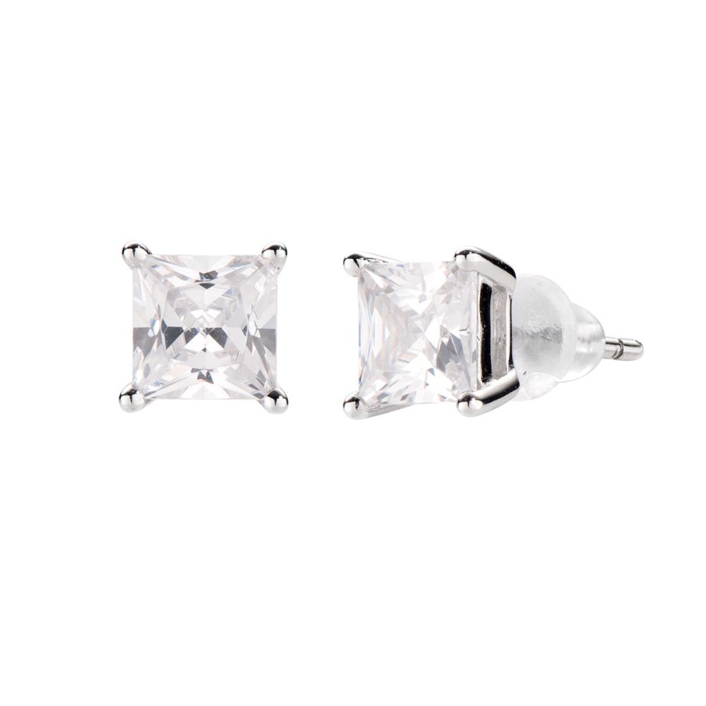 Amen Orecchini Lobo Argento Punto Luce 5X5 mm