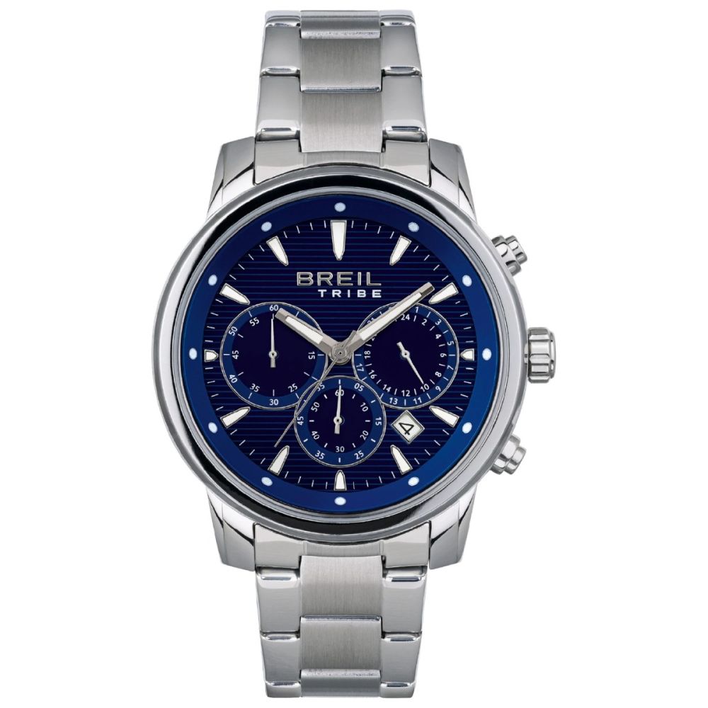 Breil Cronografo Acciaio Quadrante Blu Caliber