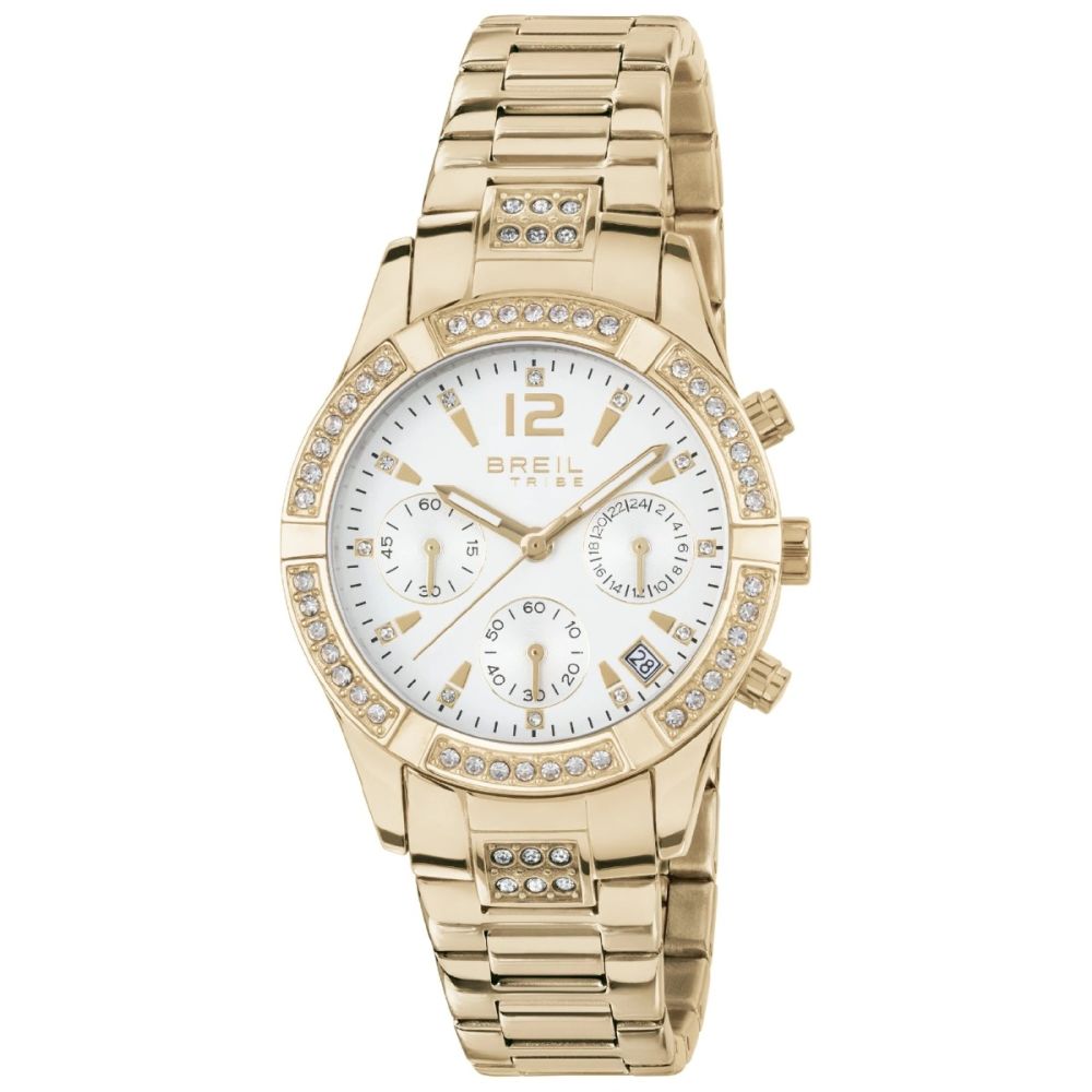 Breil Cronografo Acciaio Gold Quadrante Bianco C’est Chic